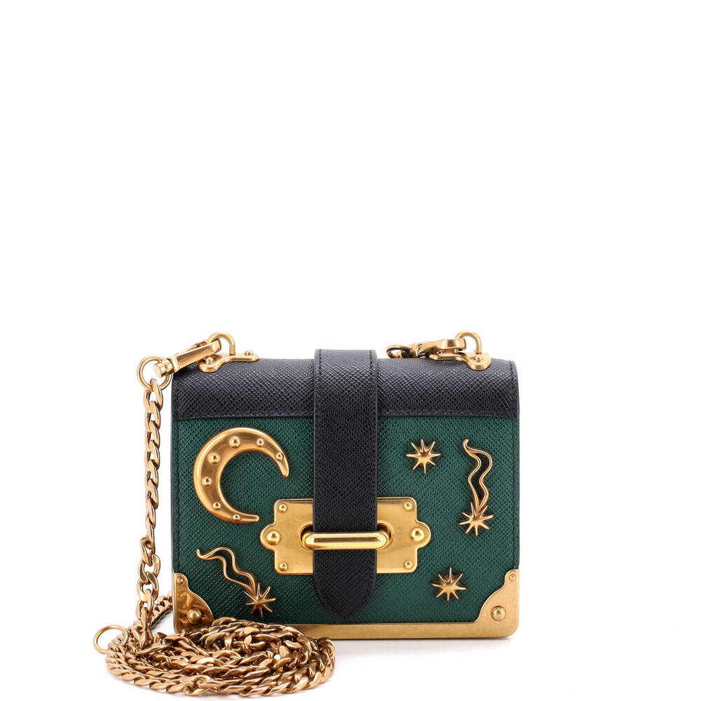 Prada Micro Cahier Crossbody Bag